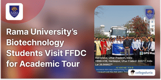 Rama University’s Biotechnology Students Visit FFDC for Academic Tour